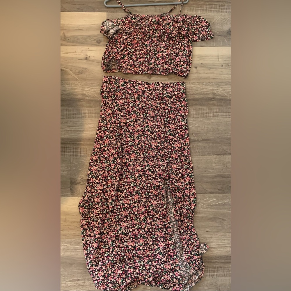 Floral Two Piece Set